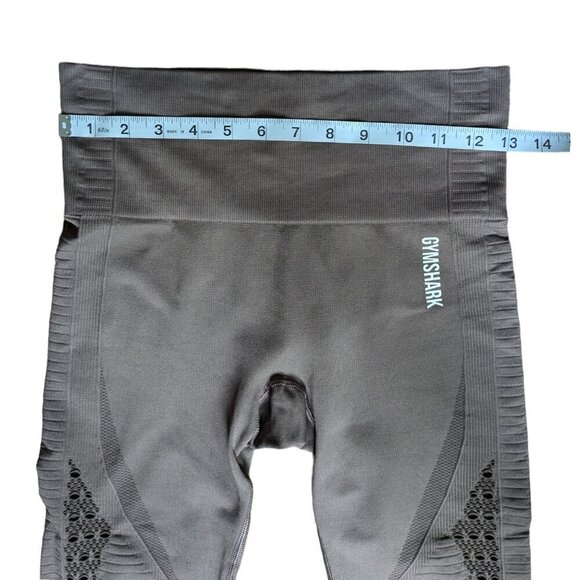 Gymshark  Energy Seamless Brown Leggings Women Size Small - Picture 7 of 8